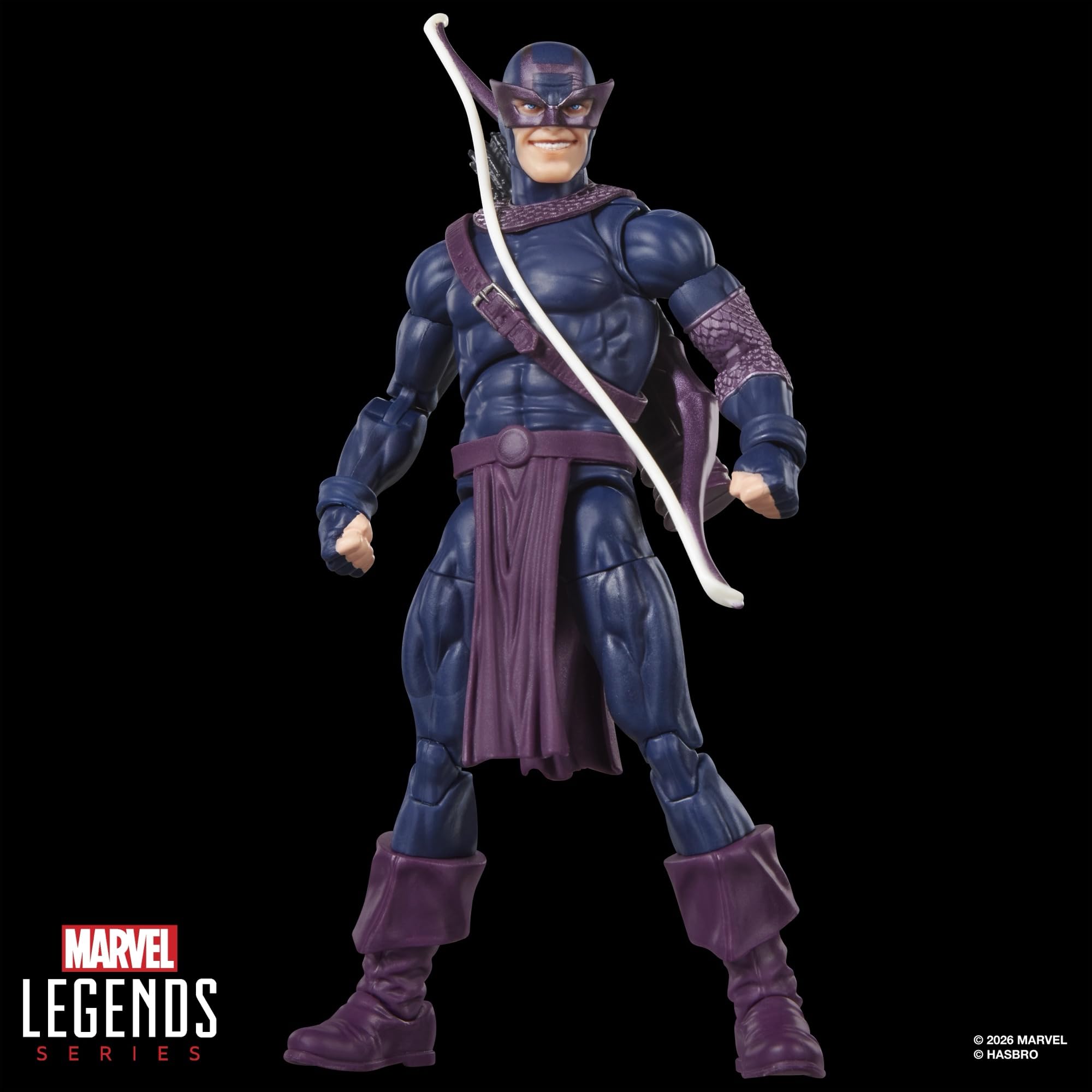 Marvel Legends Series, Dark Avengers Hawkeye, Figura de acción Coleccionable a Escala de 15 cm Inspirada en los cómics de los Vengadores Oscuros