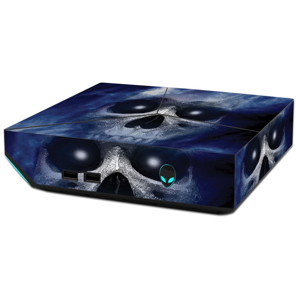 MightySkins Skin Compatible with Alienware Steam Machine - Haunted Skull | Protective, Durable, and Unique Vinyl Decal wrap Cover | Easy to Apply, Remove, and Change Styles | Made in The USA