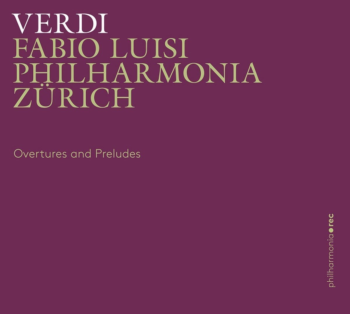 Verdi: Overtures