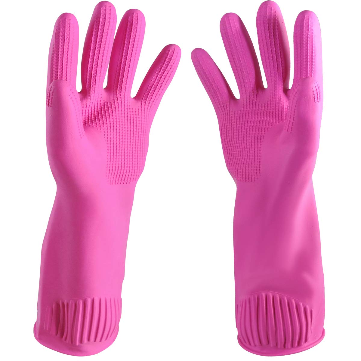 Primeway® Latex Biodegradable Anti-Microbial 14.5" Multi-Utility Long Hand Gloves, Medium, 1 Pair, Pink (B08DZQ1RQ6) Amazon Price History, Amazon Price Tracker