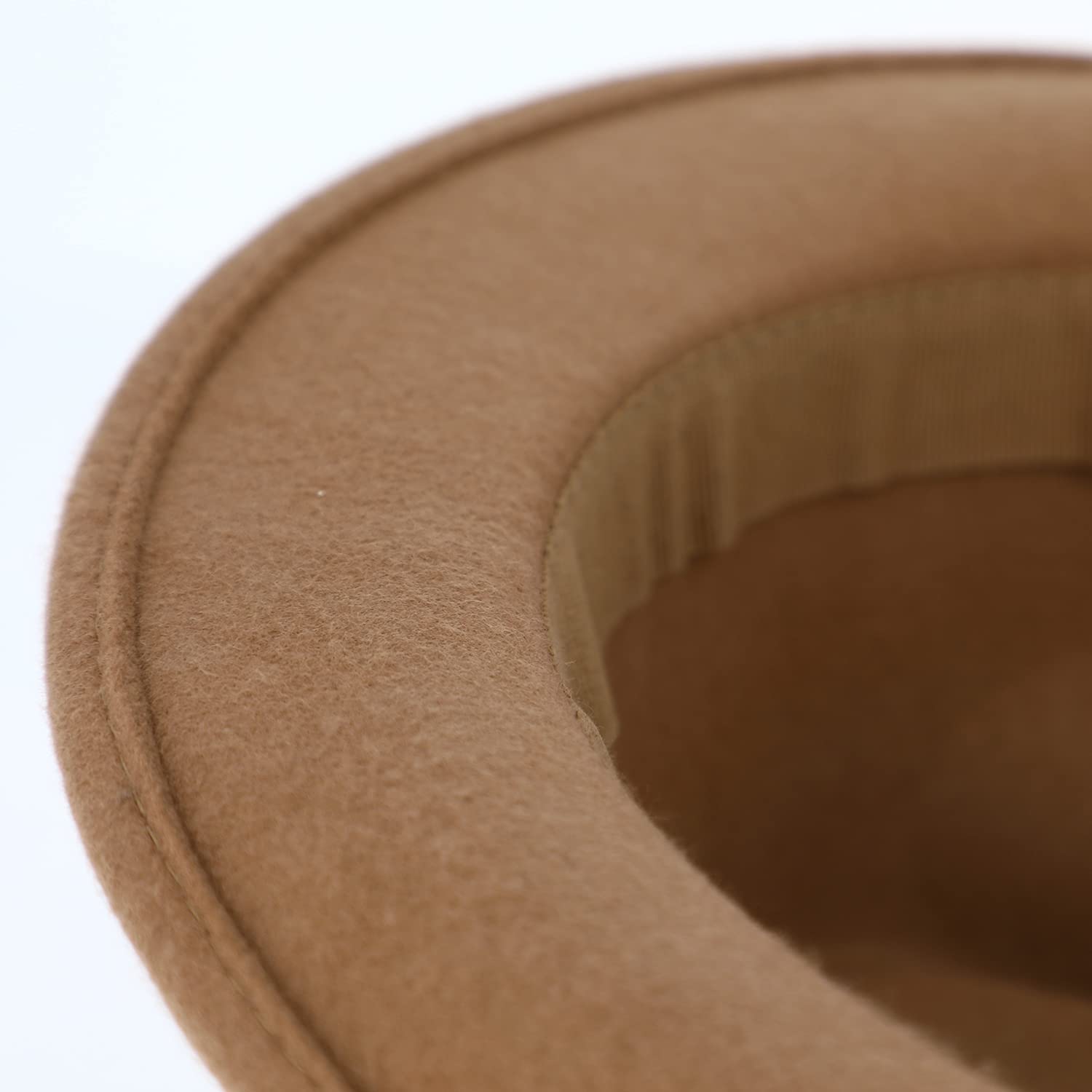 fiebig Miller Trilby Chapeau en Feutre avec Ruban | Fedora fabriqué en Italie