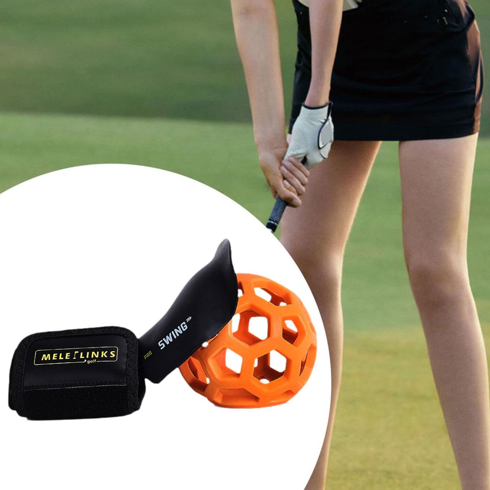 Golf Swing Train Trainingshilfe Handgelenk Band Korrekturarm Stützband aus Leichtem PP Material für Anfänger Golfer Outdoor Training Sport