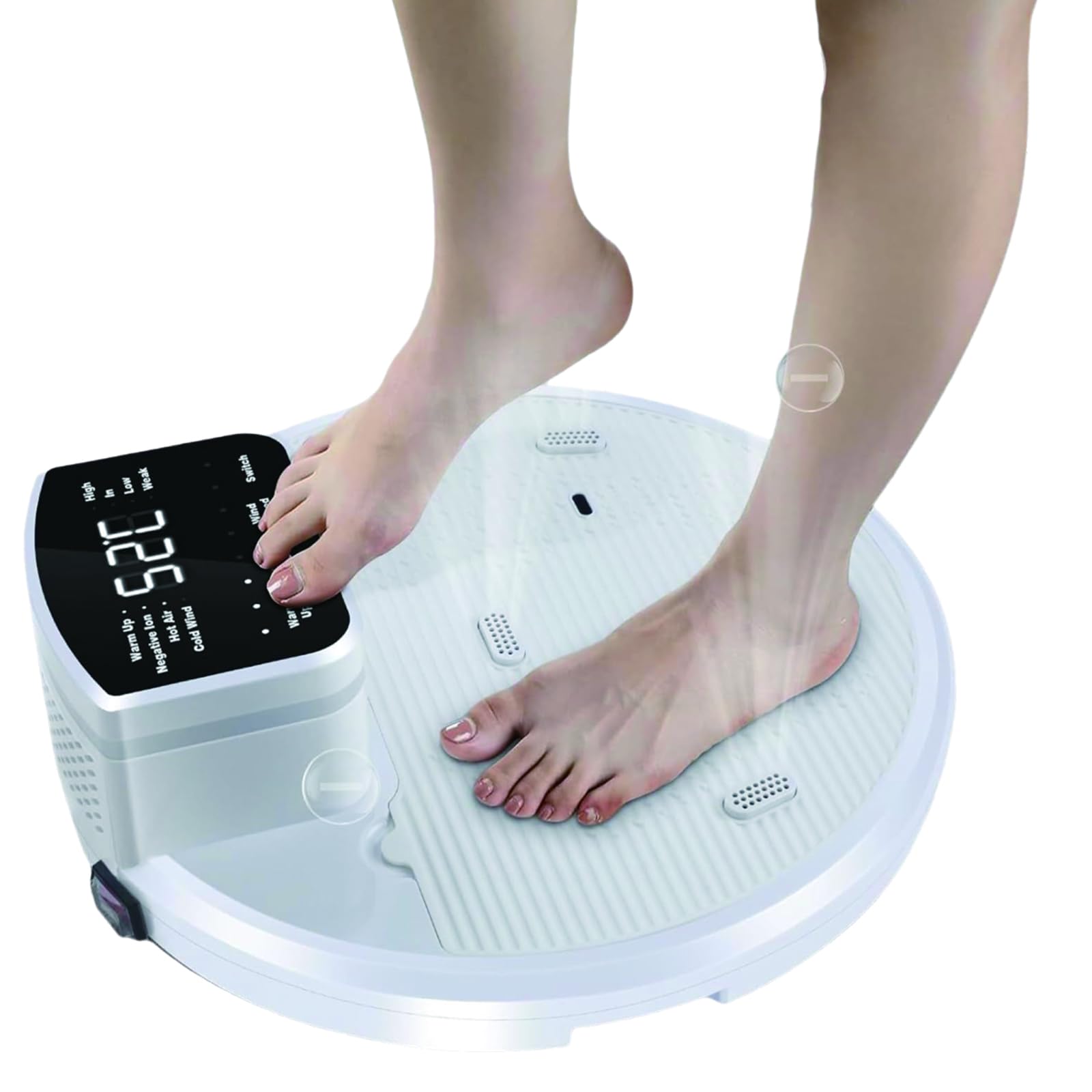 Aire caliente y frío ajustable en secador corporal completo con pantalla 8