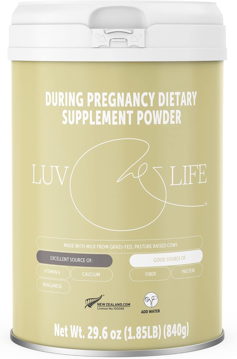 LUV&LIFE During Pregnancy Multivitamin Supplement Powder