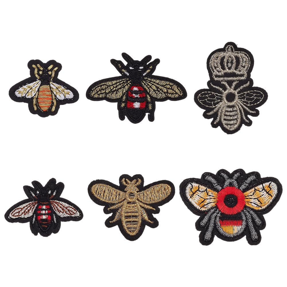 Écussons brodés en tissu pour ateliers de couture et personnalisation créative - Lot de 36