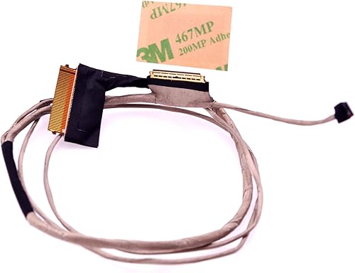 Deal4GO Reemplazo del cable de cinta de la pantalla LCD de vídeo eDP de 30 pines para HP Omen 15-AX 15-BC 15-BC220NR 15-AX033DX 15-AX250WM