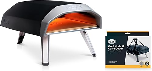 Ooni Koda 12 - Horno portátil para pizza a gas, incluye funda de transporte Koda 12