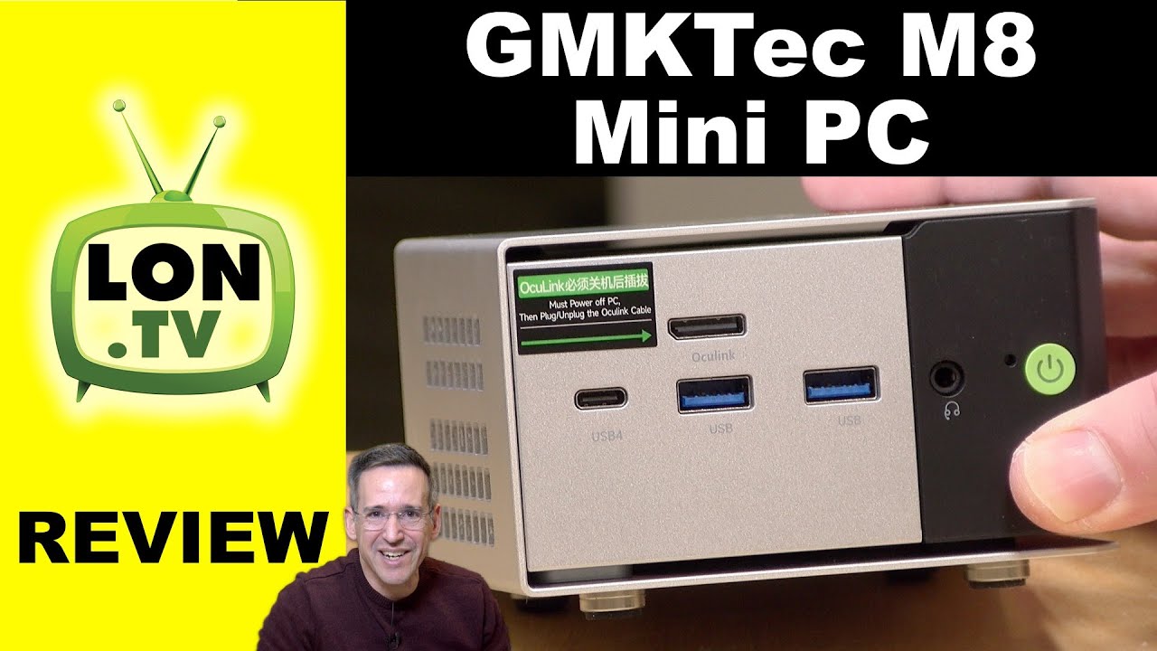 GMKtec AMD Mini Gaming PC Ryzen 5 PRO 6650H (Beats 5825U 6C/12T up