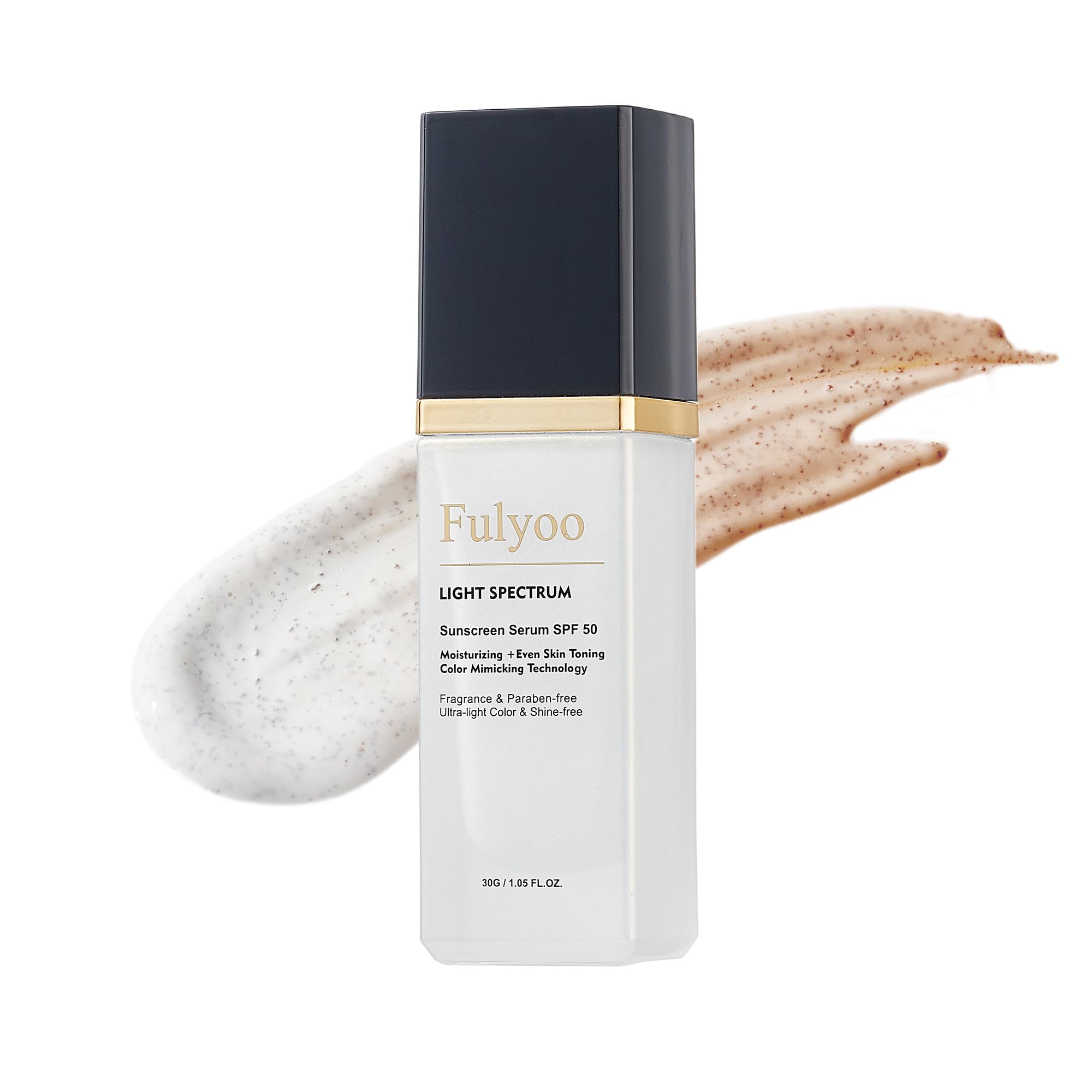 Fulyoo 4-in-1 Tinted Moisturizer With SPF50 Anti-Aging Against UVA and UVB Bio Mimic Foundation Suitable for Sensitive Skin
