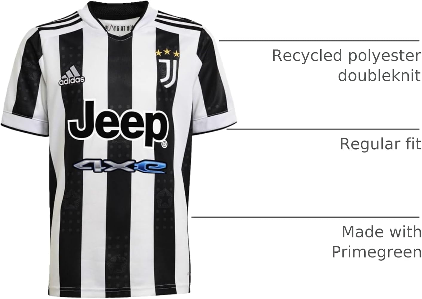Adidas製 JUVENTUS ホームユニフォーム Juventus 24/25 Home Jersey