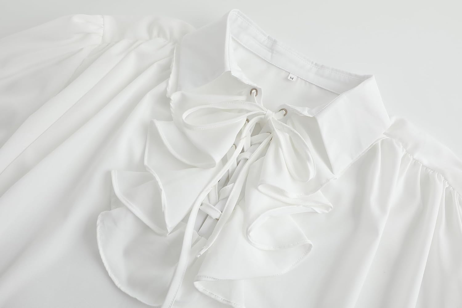 Mens Pirate Shirt Steampunk Victorian Cosplay Shirts Medieval Costume Renaissance Halloween Costume Tops - Image 3