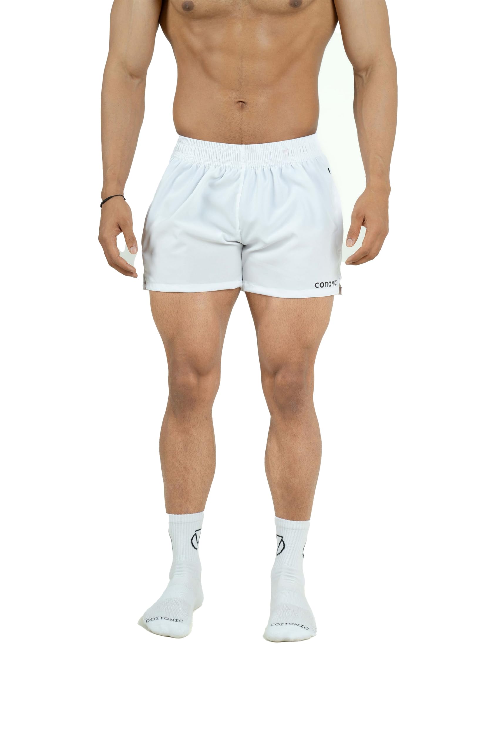 COITONIC Flex Shorts for Men – Lightweight & Breathable Sports Shorts | Quick Dry, Above-The-Knee Athletic Shorts for Running, Gym, Training-picture-25