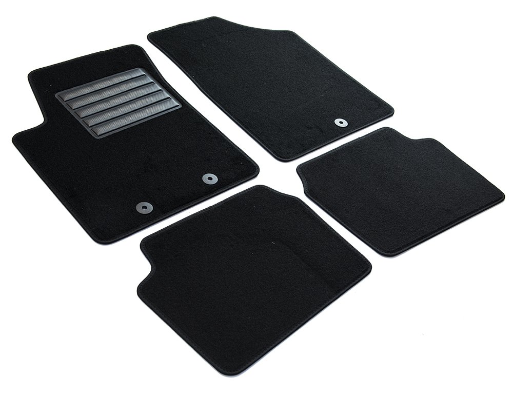 MDM SP-1384 Floor Mats Velour Car Mat Suitable for Hyundai i10 05.2010>10.2013