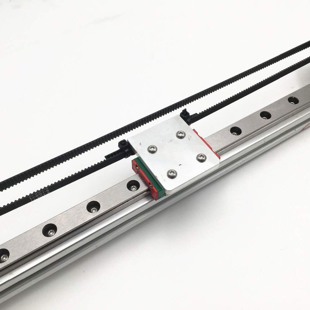 Części zamienne dla drukarek- Funssor. DIY CNC. Profil Reprap 3D Drukarka X Oś 2020 MGN12H. Zestaw prowadnicy ruchu liniowego (Size : 200mm travel)