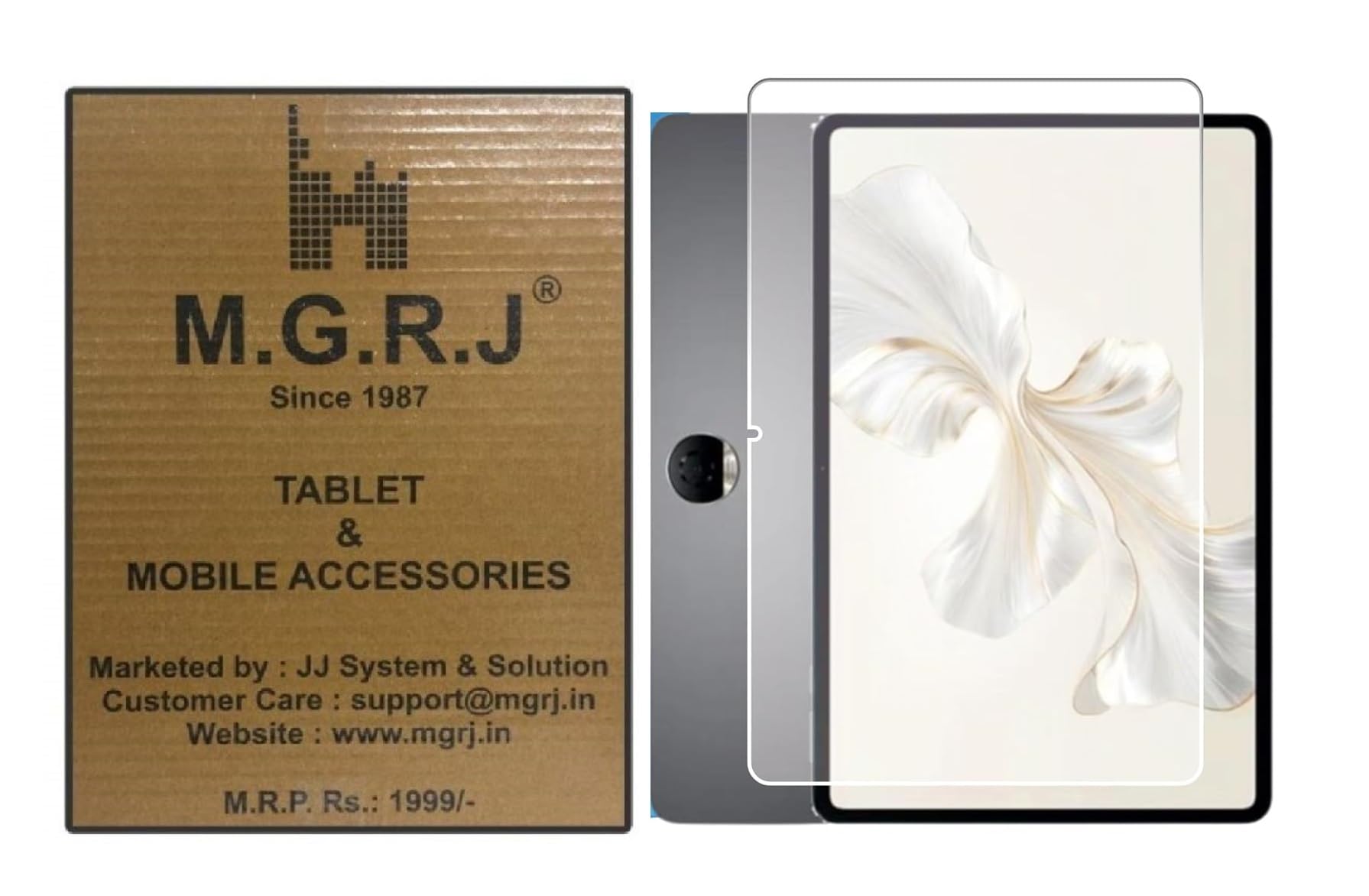 M.G.R.J® Tempered Glass Screen Protector for Honor Pad 9 12.1 inch Tablet (2024) (1-Pack) (B0D4V68JFM) Amazon Price History, Amazon Price Tracker