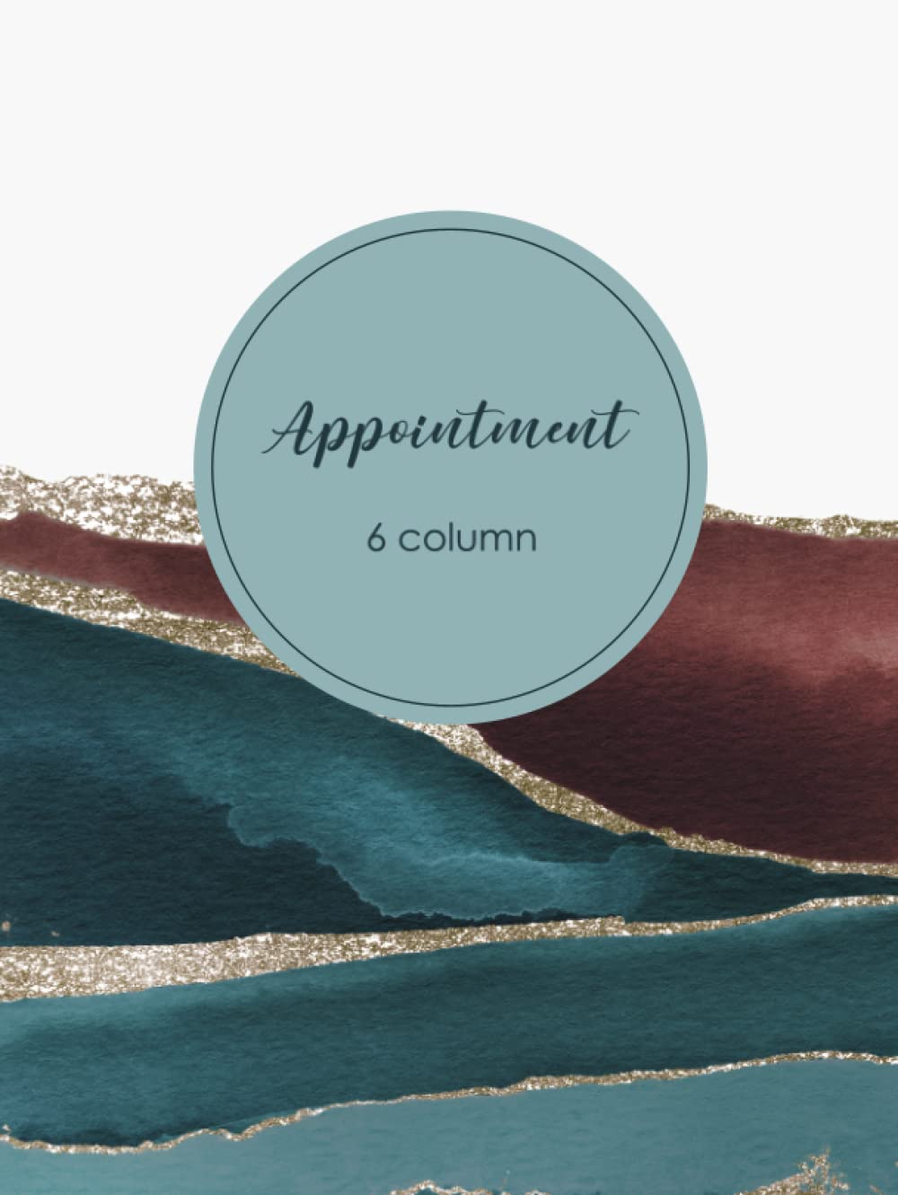 Appointment Scheduling Book: Salon Appointment Book 6 Column | Appointment Book for Hair Stylist, Beauty, Nail, Eyelash, Esthetician | Undated Appointment Book 15-min Interval 8.5" x 11" 122 Pages