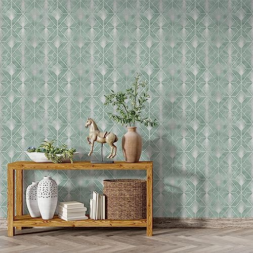 Image of White Square Texture Self Adhesive Wallpaper Peel & Stick, Waterproof, Scratch Resistant 41cm x 244cm