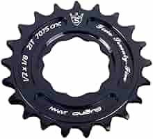 スギノSUGINO FIXIE75 SPROCKET Amazon | スギノ（SUGINO）FIXIE75 SPROCKET ﾀﾞｰｸﾌﾞﾙｰ22T