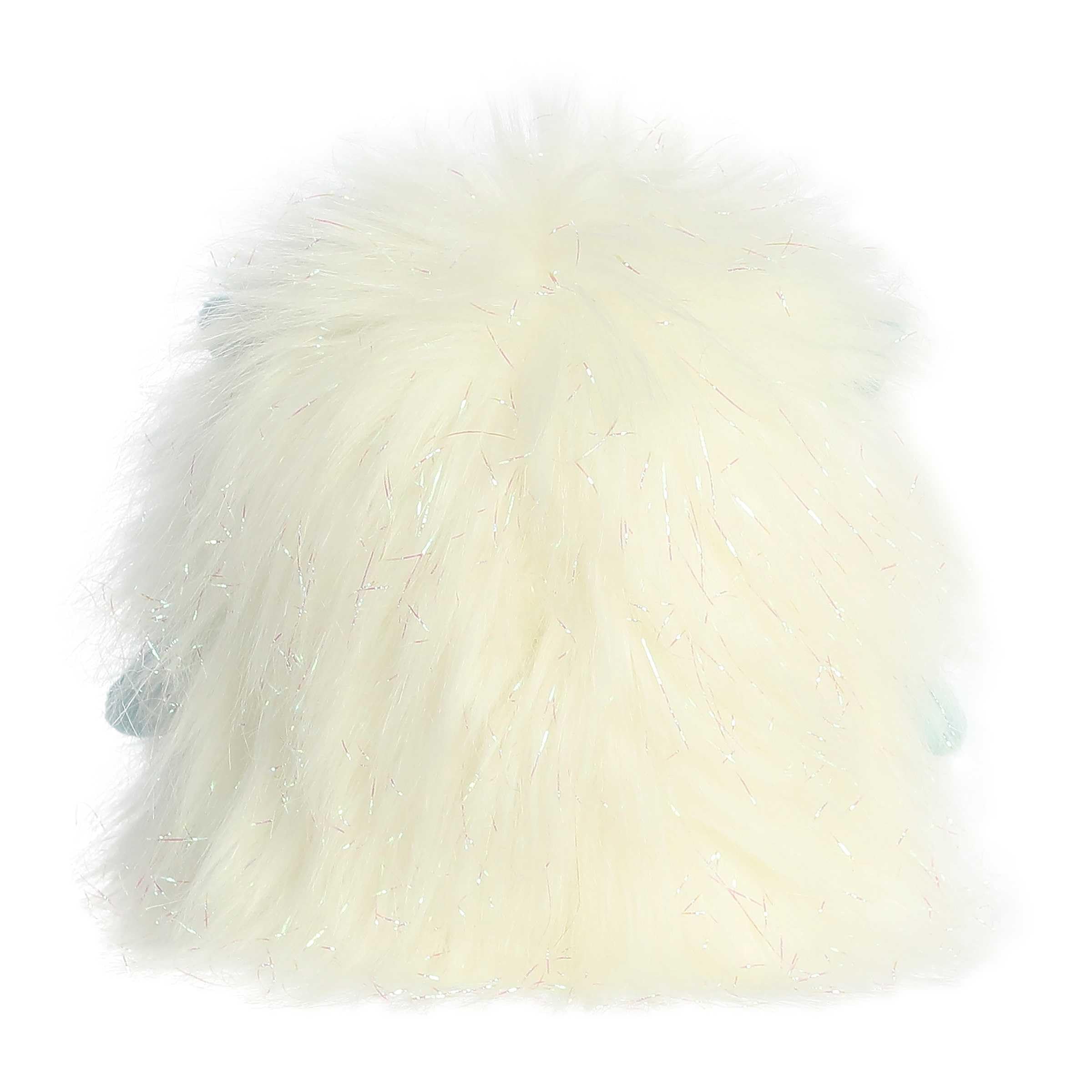Aurora Festive Holiday Cuddles The Yeti - Peluche per feste stagionali, regalo commovente - Bianco 15,2 cm