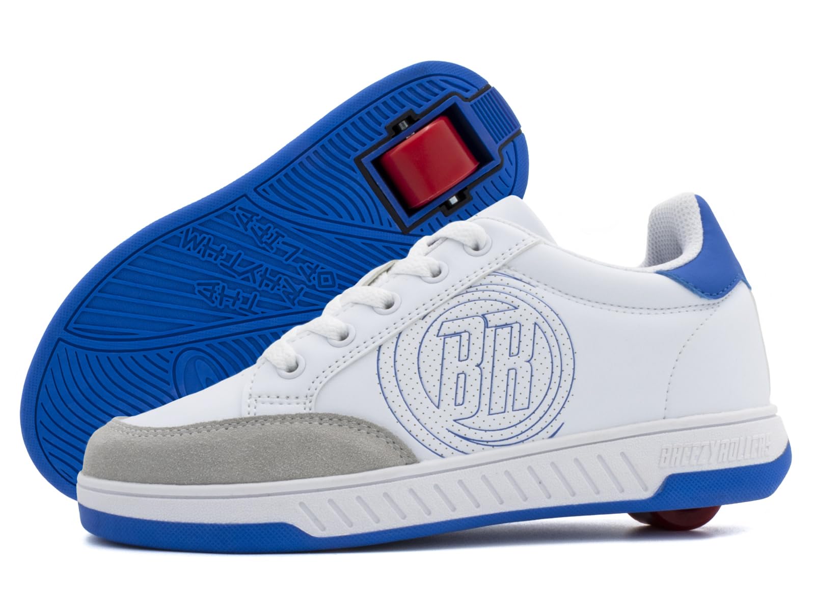 Breezy Rollers Chaussures à roulettes pour Enfants I Rollers-Sneakers pour Enfants I De Chaussures de Rue pour Enfants à Rollers en Quelques Secondes I Baskets à roulettes pour Filles et Garçons
