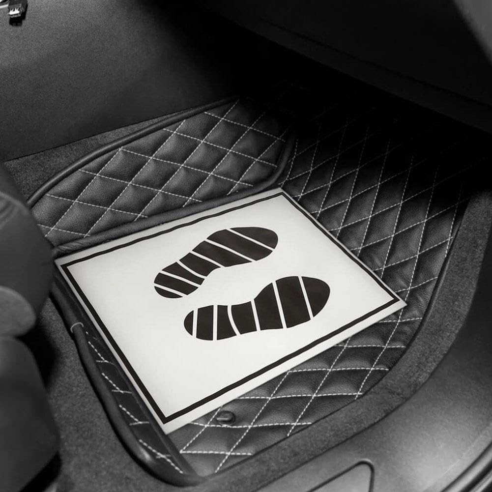 Paper Floor Mat 25 50 100pcs Car Mats Interior Automotive Printing Papers Protector for Home 50x38cm 19 65x14 — view 4