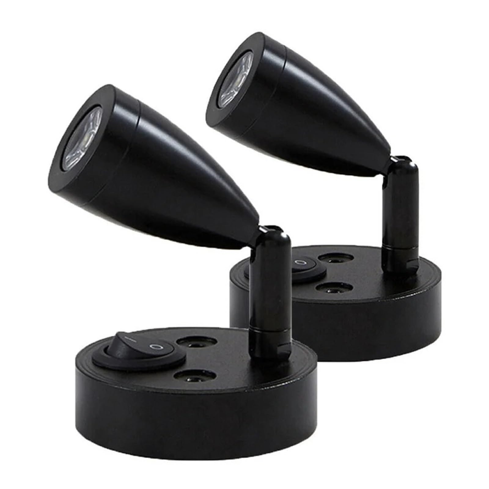 GDBAGKDQK 2PC 12V RV Boat LED Reading Light Dimmable Wall Lamp Bedside for Camper Van Travel Trailer Bright Lights