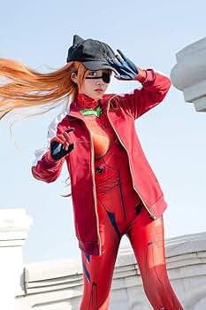 エヴァ アスカ プラグスーツ コスプレ 41h1Z5bF2sL._AC_UL210_SR210,