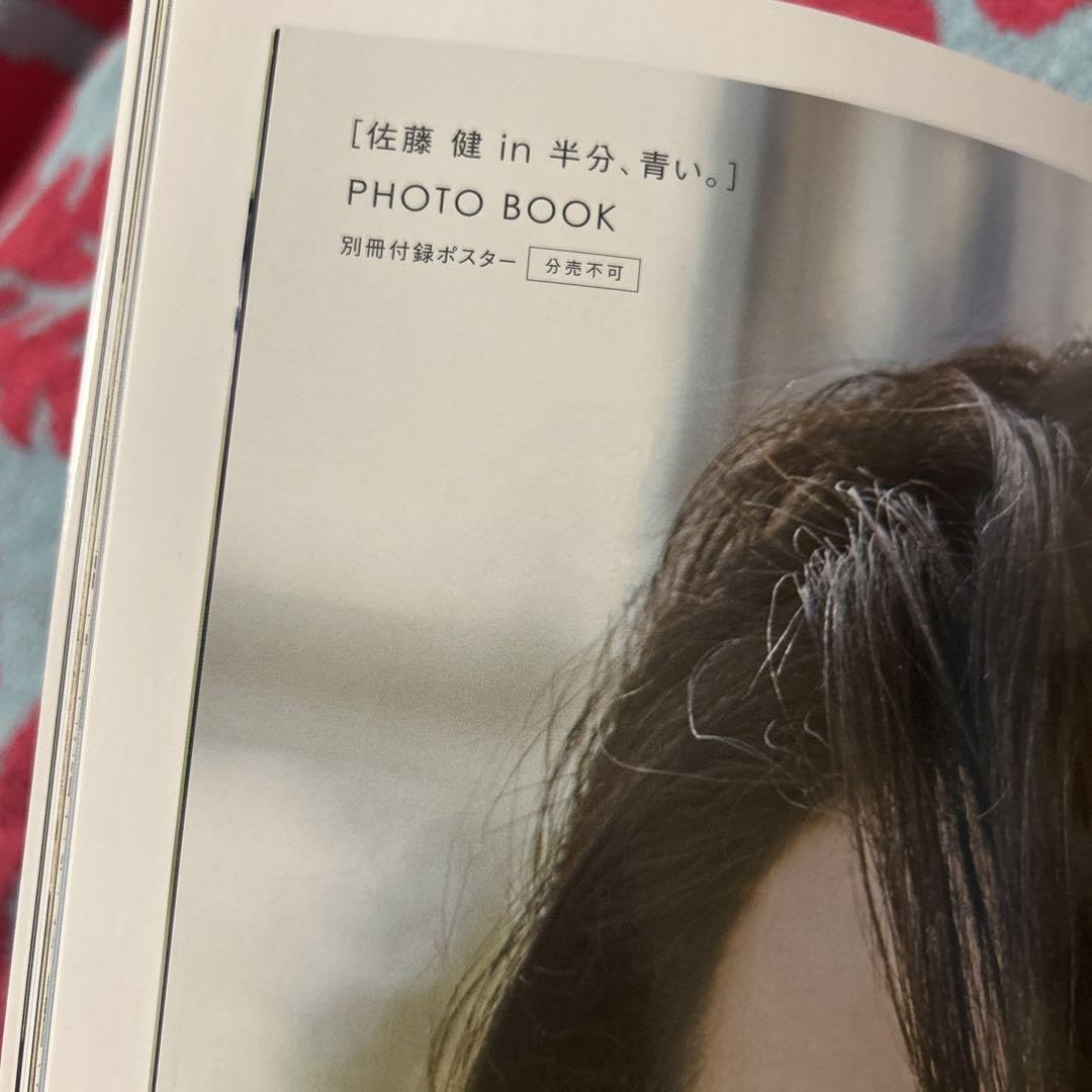 Amazon.co.jp: 佐藤健 半分、青い。フォトブック ポスター、クリア