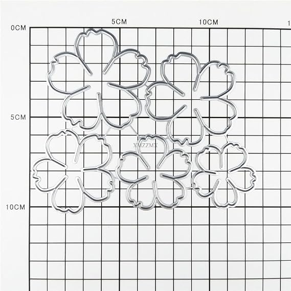 Patchwork Five-Petal Flower Metal Cutting Dies Sets for Card Making