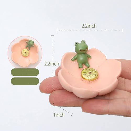 Miniatura 7 de Soporte de incienso de estilo japonés para palos, bonitas flores de cerámica hecho a mano para quemador de incienso o atrapa cenizas de insencia,