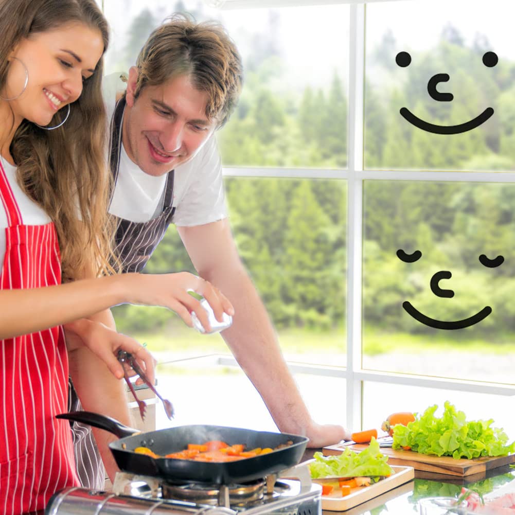 2 Adesivi Per Coperchio WC A Faccia Sorridente - PVC Impermeabile, Rimovibili - Foto 4