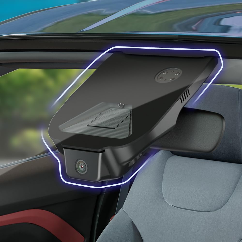 Fitcamx Dashcam Compatible avec Honda HR-V & e:Ny1 2023-2027 European Version, Camera Embarquée Voiture 4K OEM, WiFi Vidéo UHD 2160P, G-Senseur, Enregistrement en Boucle, WDR, Plug & Play, Carte 64Go