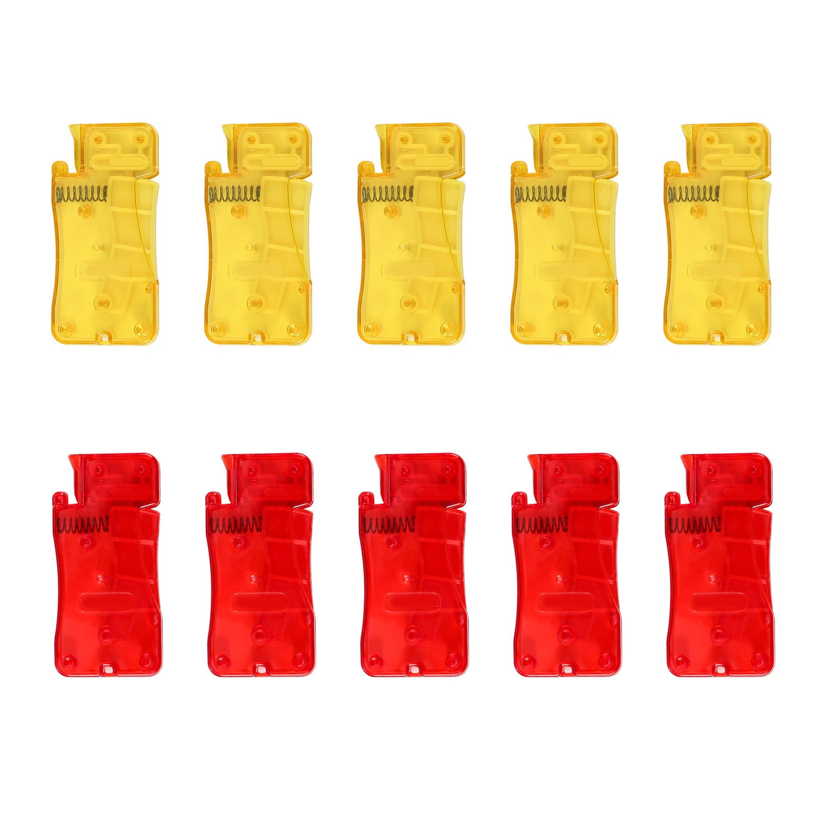 YWLUUOO 10Pcs Automatic Needle Threader Quick Needle Threading Tool for Hand Stitching Sewing Machine, Automatic Threader for Hand Sewing for Embroidery Tool Seam