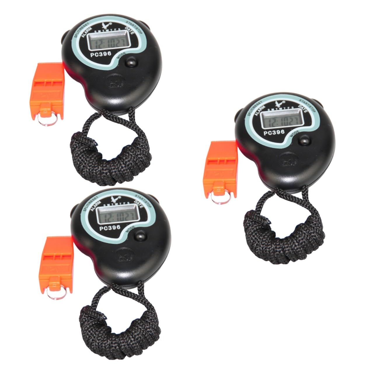 UKCOCO 3 Set Cronometro Sportivo con Completo per Corsa e Allenamento Resistente All e Design Ergonomico per Sportivi e Allenatori