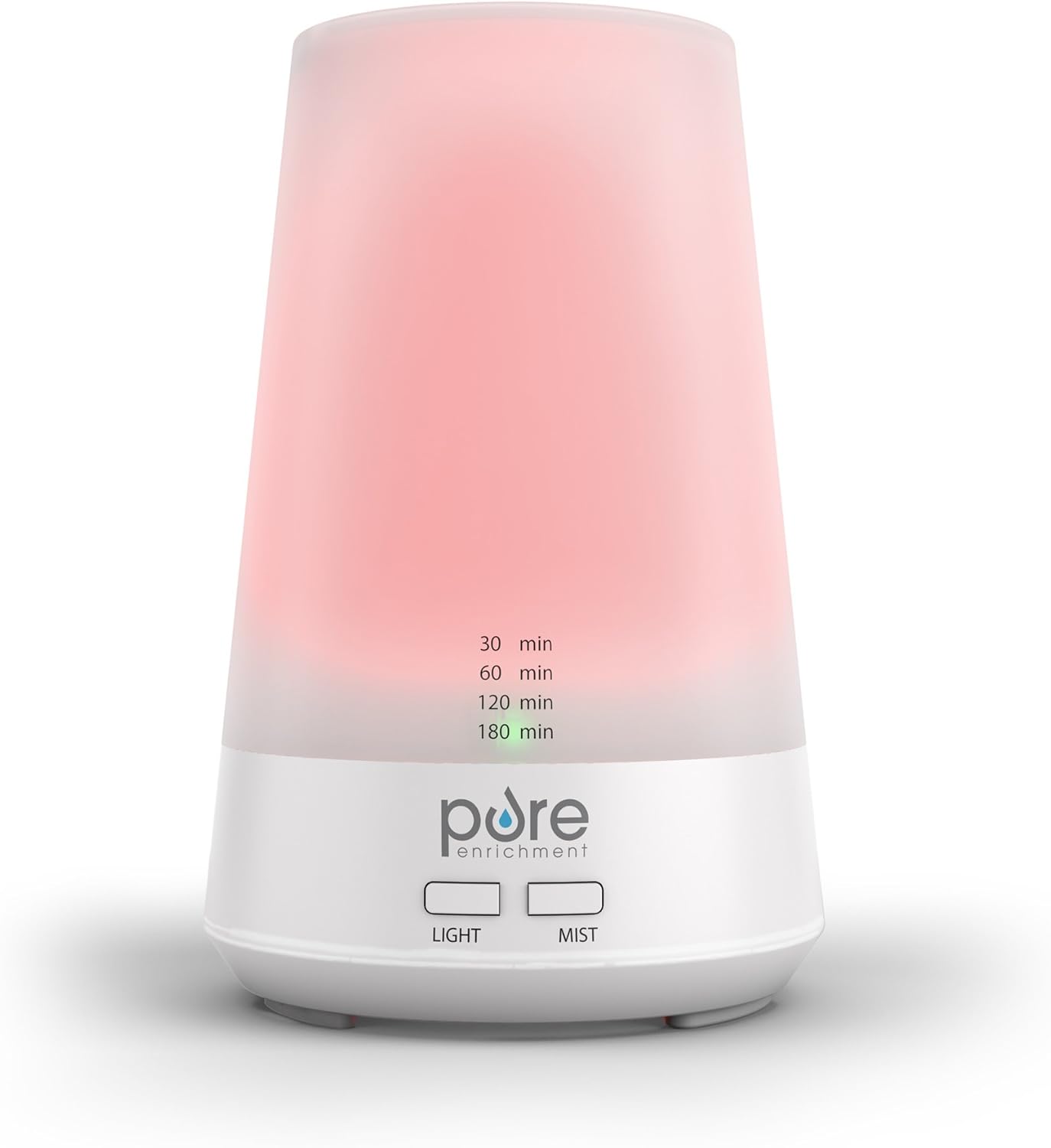 PureSpa Essence Ultrasonic Aromatherapy Oil Diffuser with Color-Changing Mood Light