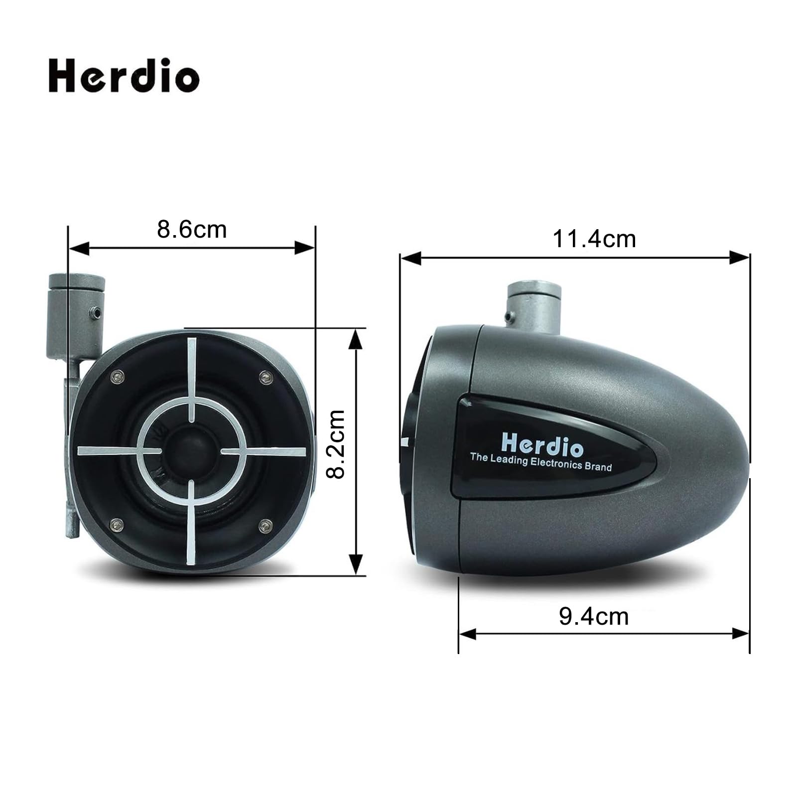Amazon.co.jp: Herdio 100W車のサテライトスピーカー 小型吊り下げ式の