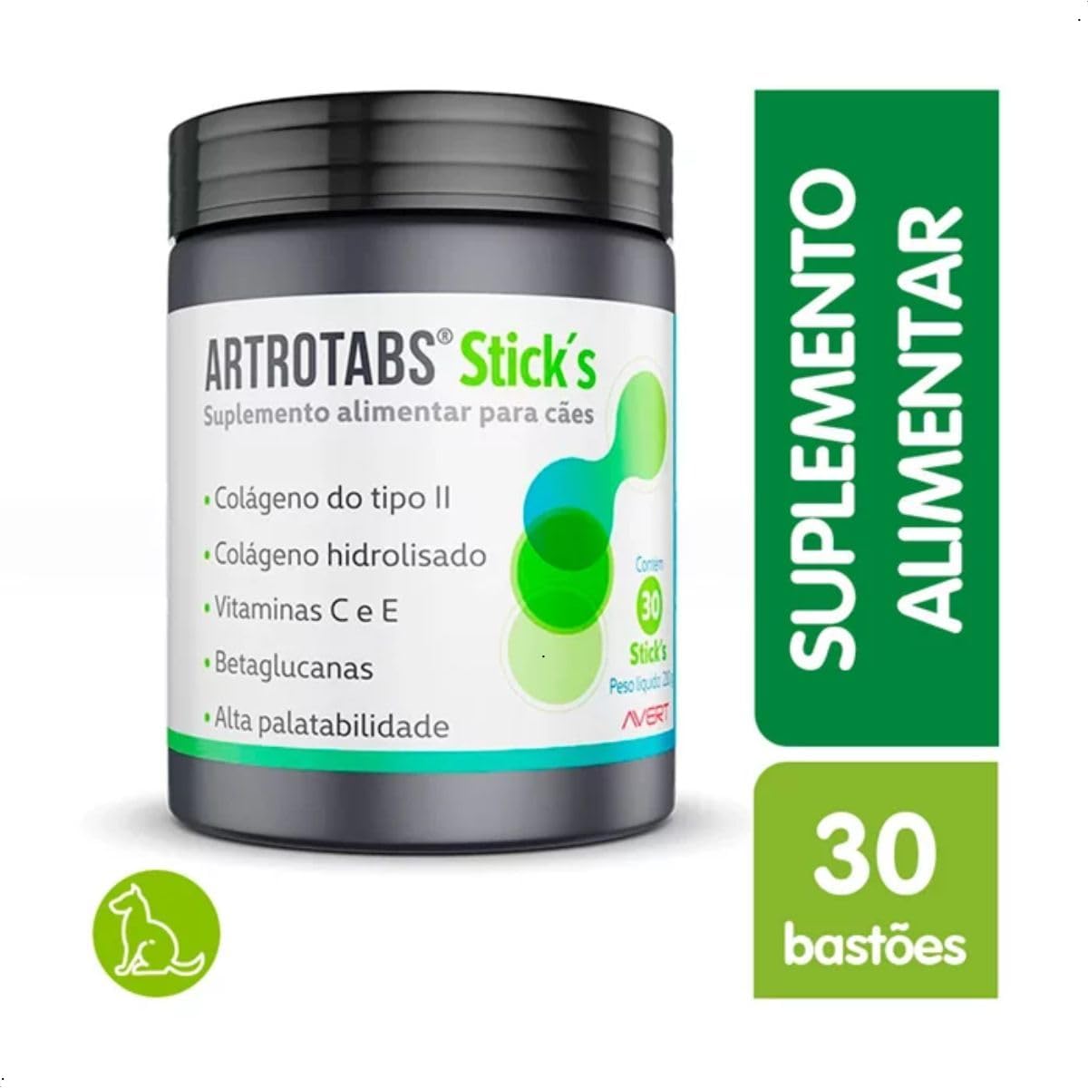 AVERT ARTROTABS STICKS 30 UNIDADES AVERTS