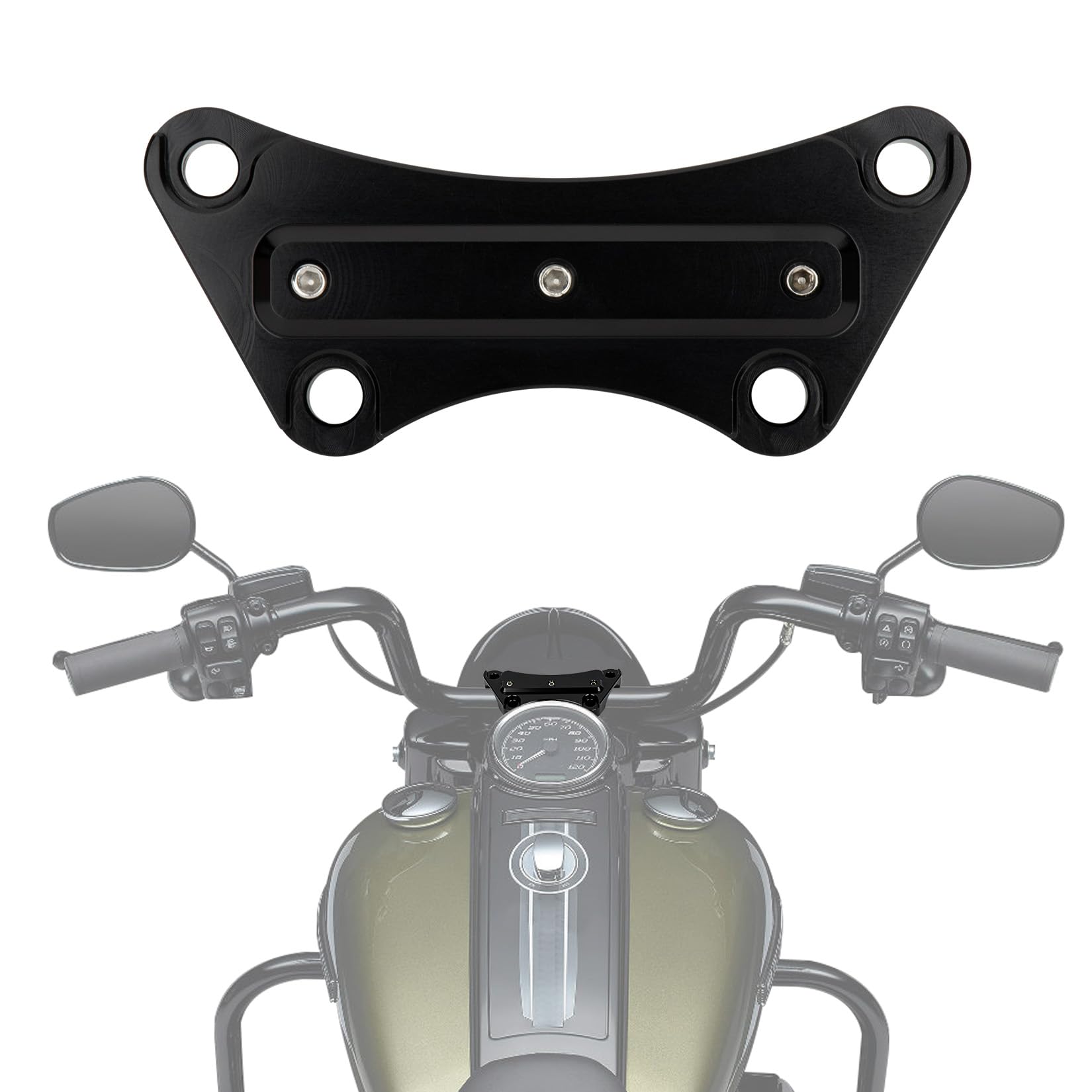 Custom Handlebar Risers Custom 1 1 4 Handlebar Risers