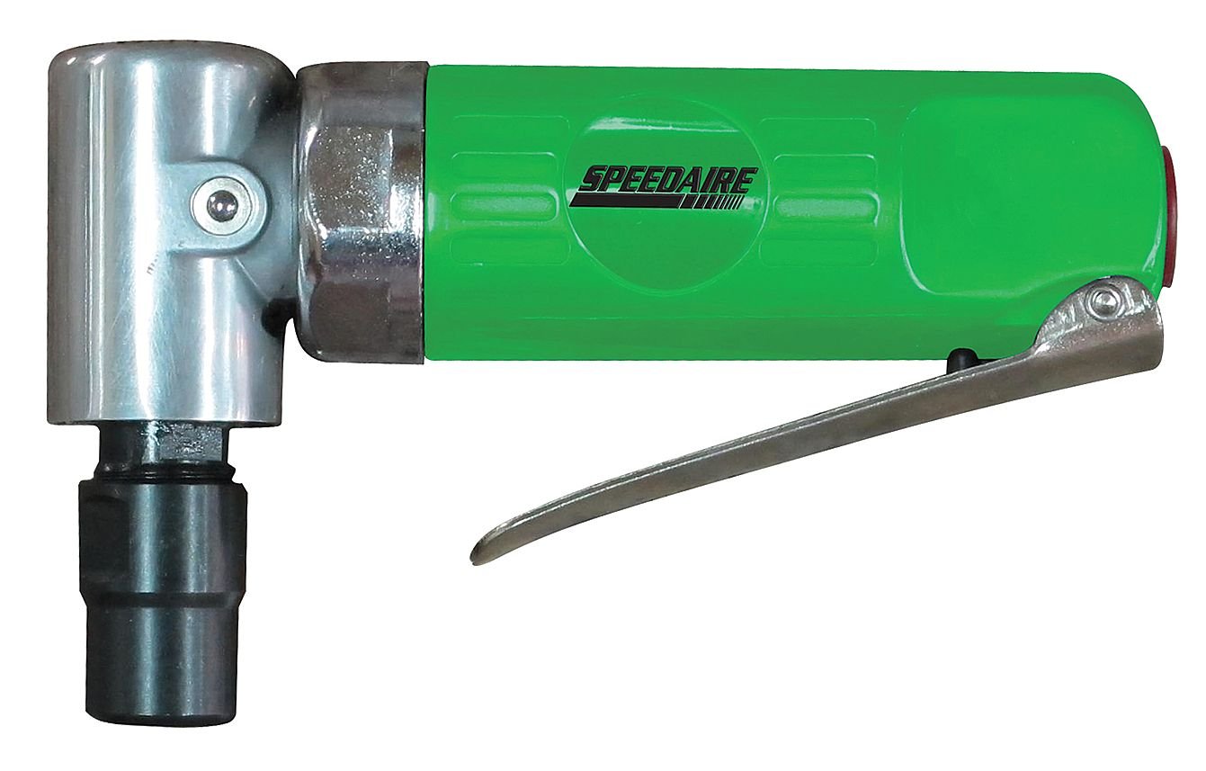 Air Die Grndr, Rt ANG, 20krpm, 0.39hp, 15cfm