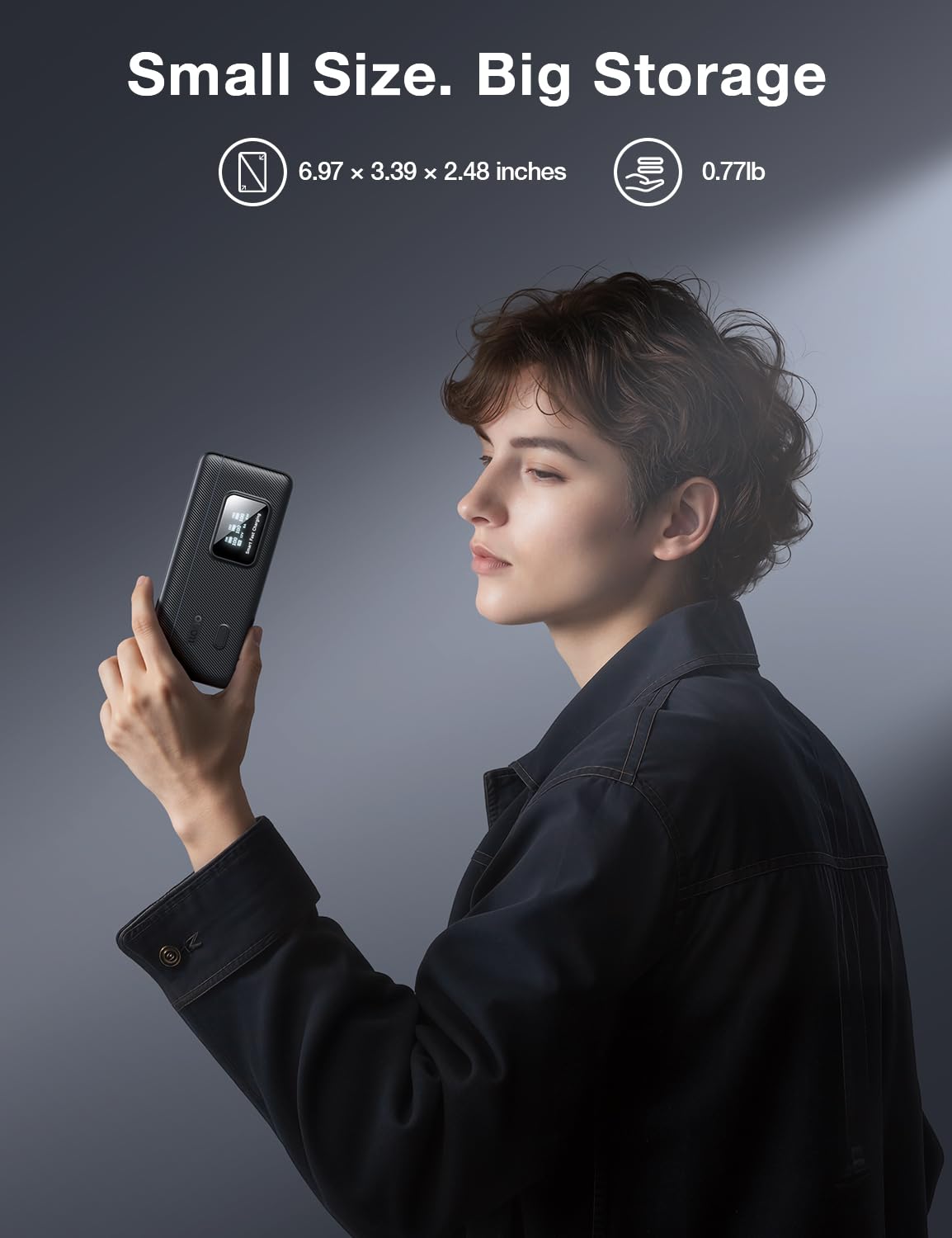 llano AC3 30W Schnellladegerät mit 3er-Pack 1950mAh Ace Pro 2 Akkus für Insta360 Ace Pro 2/AcePro/Ace Action-Kamera, Dreifach-Slot PD-Aufladung, LED-Anzeige, tragbare Aufbewahrung