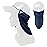 CoolNES - UV Sun Protection Neck Drape Adjustable Multifunctional 2 in 1 Face Covering for Outdoor Fishing - Unisex Navy