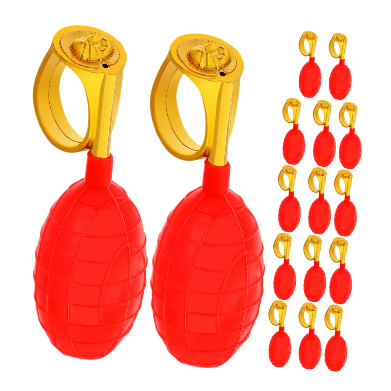 Hemobllo 16 Pezzi Anello Spruzza Acqua Giocattolo Scherzo Pesce D'Aprile Gadget Estivo Divertente Per Adulti E Bambini Feste E Eventi