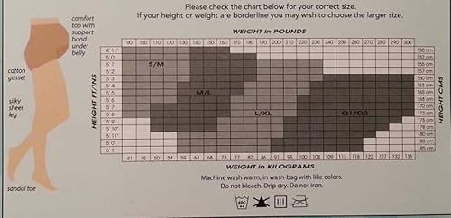 Miniatura 2 de MeMoi Pantimedias de maternidad transparentes de 12 denier para mujer con cintura extra grande