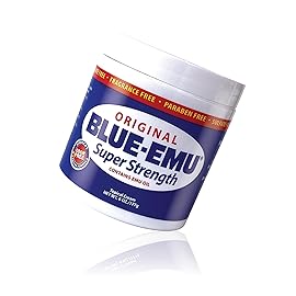 BLUE-EMU Original Super Strength Cream, Soothing Muscle & Joint Support, 6 Oz