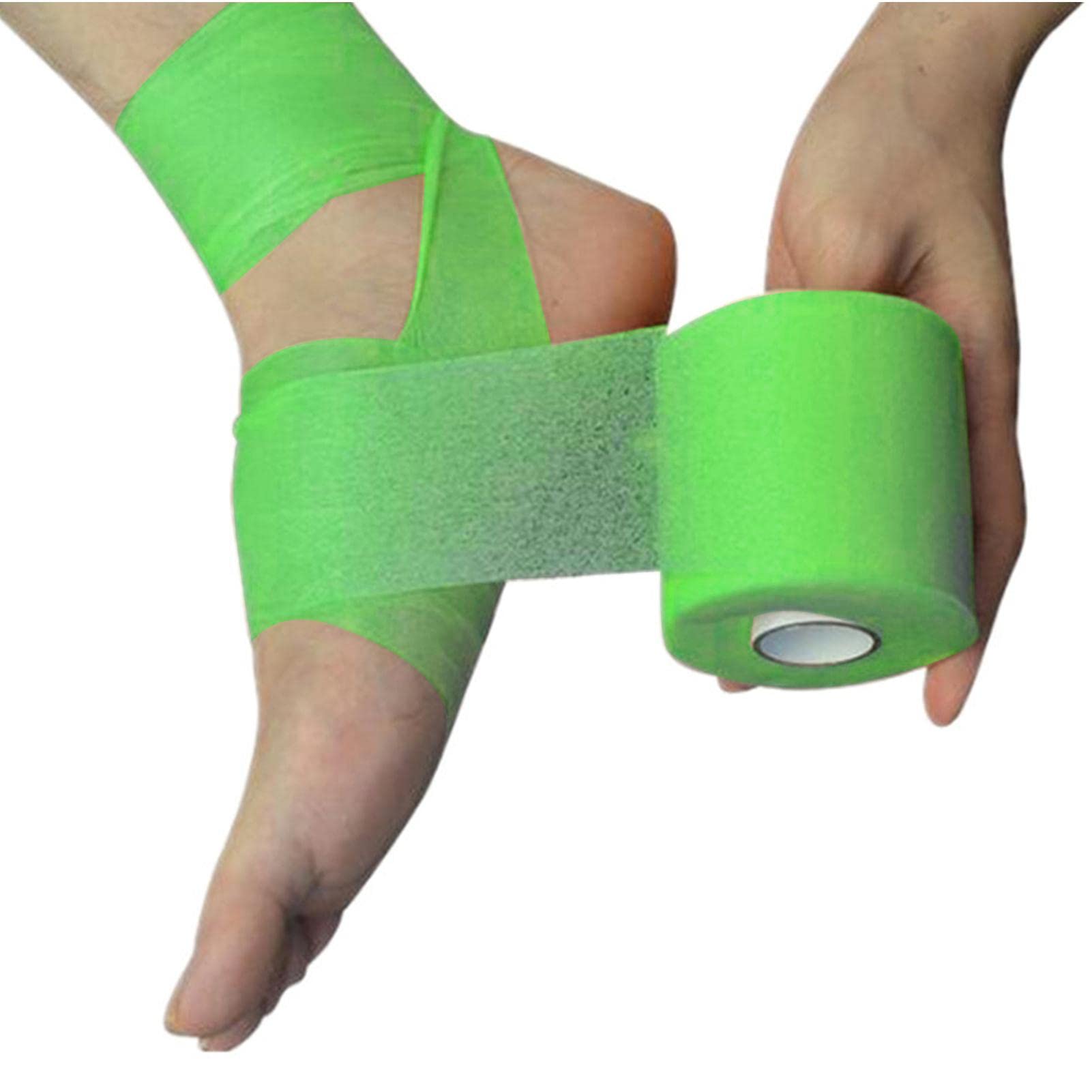 Benda Autoadesiva Coesiva In Tessuto Non Tessuto – 6 Rotoli Elastico 7,5 Cm X 4,5 M Per Sport, Infortuni E Veterinaria