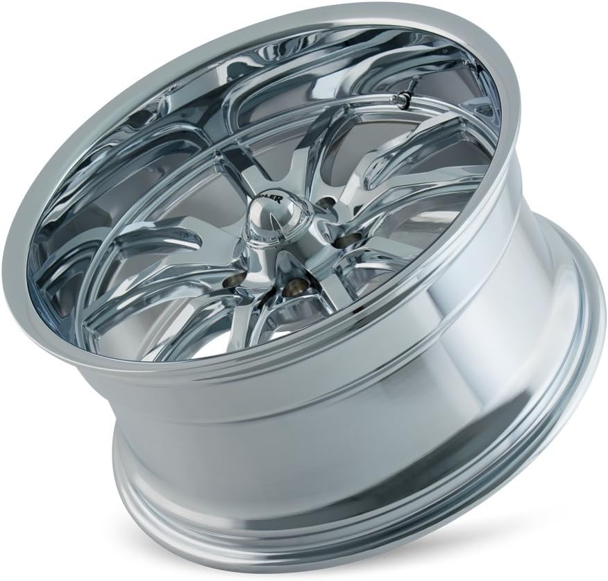 Ridler 650 Chrome Wheel Finish (18 x 8. inches /5 x 114 mm, 0 mm Offset)