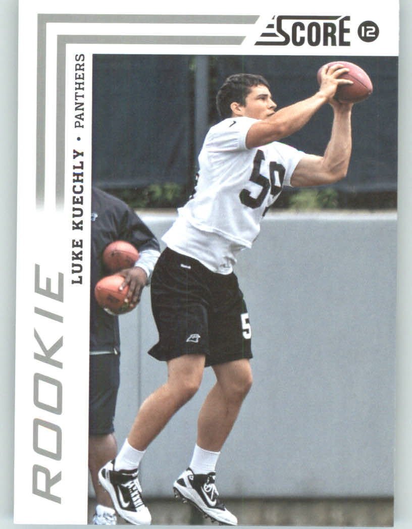 Amazon.com: 2012 Score Football Card #348 Luke Kuechly RC