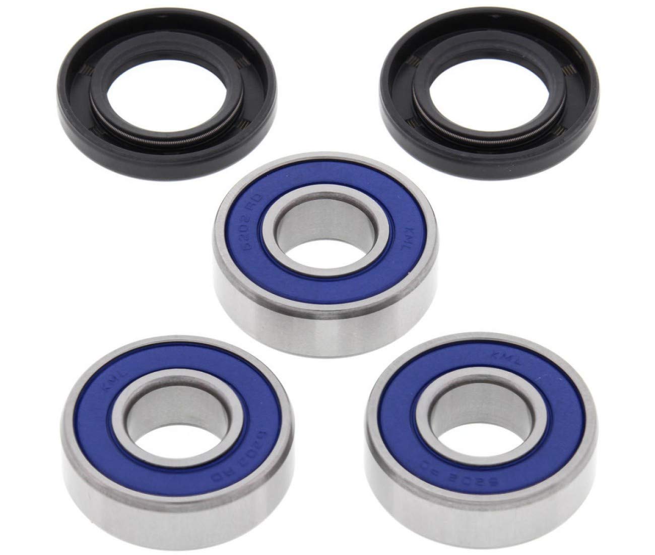 compatible avec/remplacement pour KX 80 / KX 85 / KX 100-98/24- KIT ROULEMENTS DE ROUE ARRIERE -25-1033