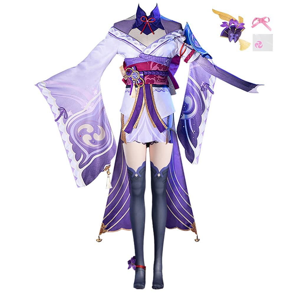Buy Raiden Sho Cosplay Costume, Genshin Impact Baal Deluxe Suit Full