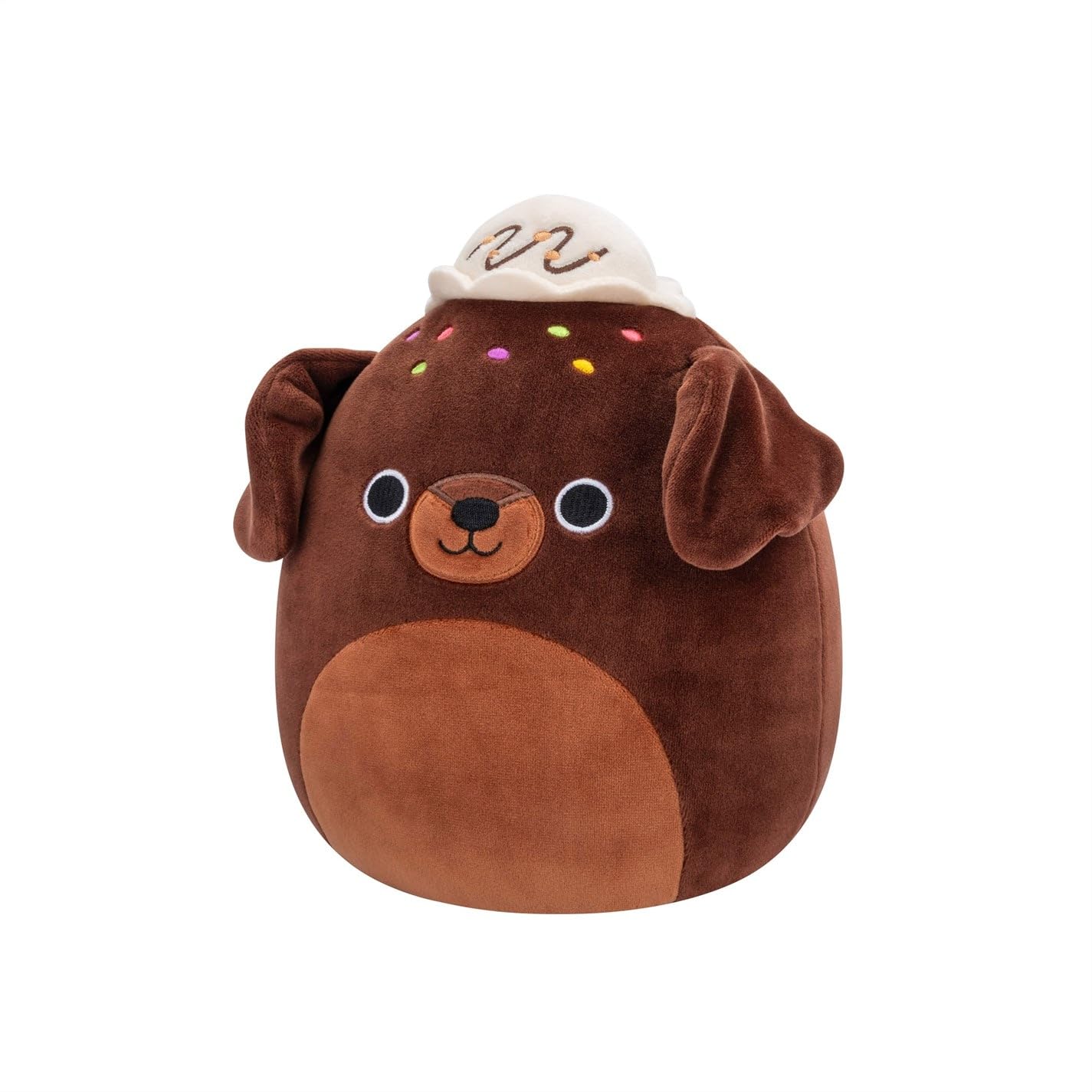 Squishmallows - 8'' - Rico - Brownie Chocolate Lab/Plush